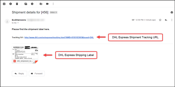 ELEX WooCommerce DHL Express Shipping | Auto-Generate and Email Label Add-On