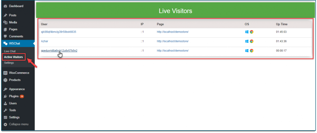 Live chat monitoring || live chat plugin
