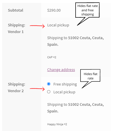 ELEX Hide WooCommerce Shipping Methods | Hide Shipping Methods Based on Vendors