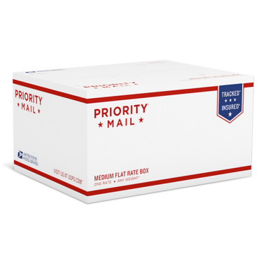 Priority mail medium flat rate box || USPS flat rate boxes